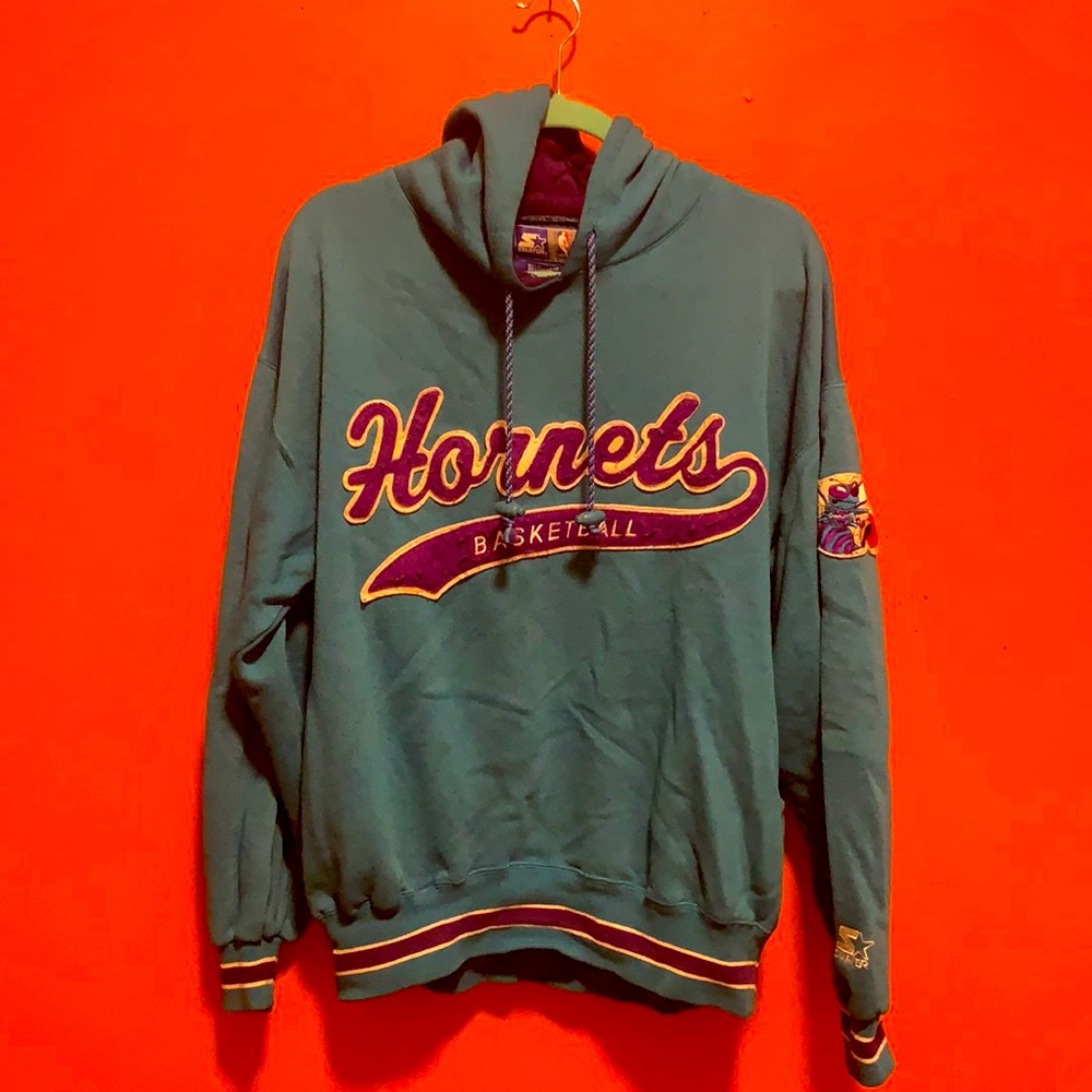 Vintage Starter Charlotte Hornets Hoodie